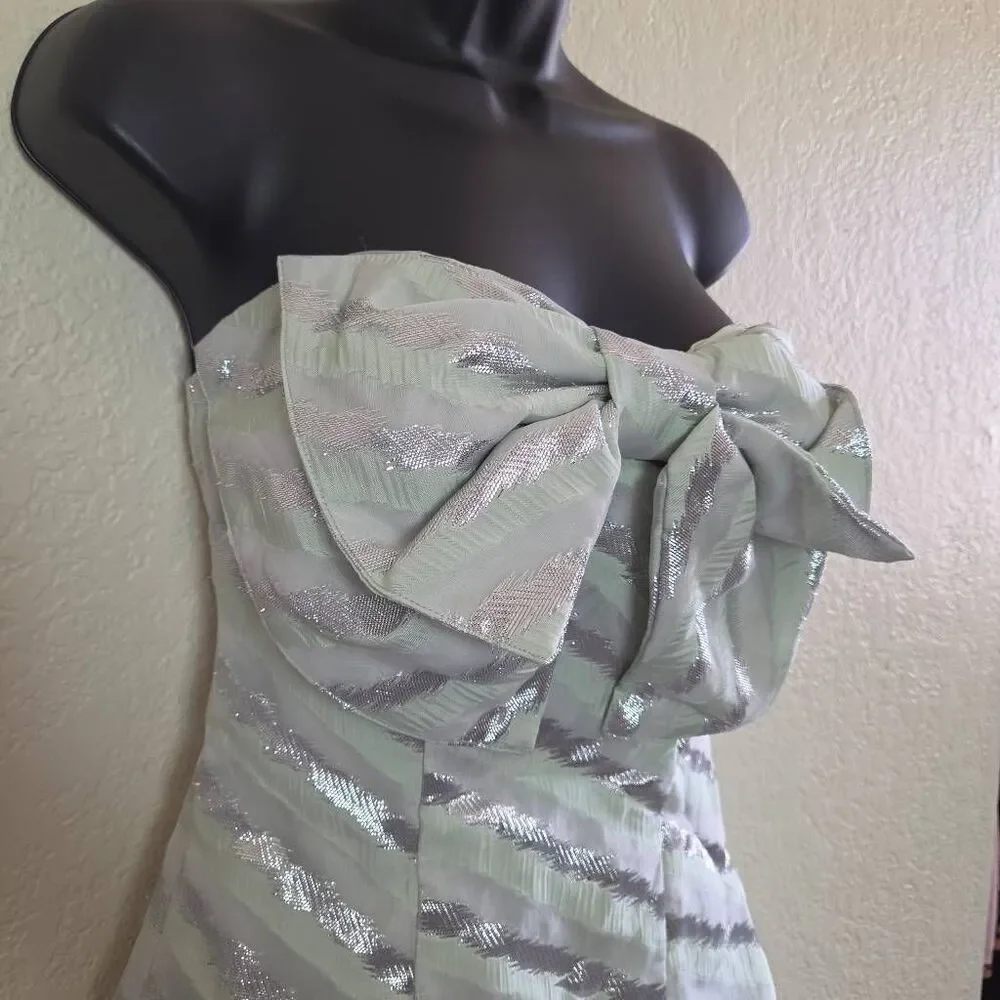 NWT Eva Franco Anthropologie Bow Tie Tube Dress